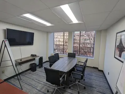 A conference room